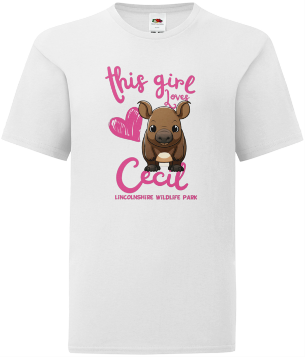 tapir t-shirt, animal t-shirt, zoo t-shirt